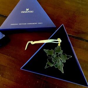 Swarovski Crystal 2021 Christmas Ornament